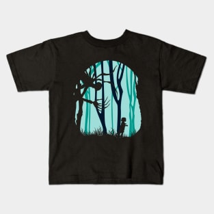 Down in forest Kids T-Shirt